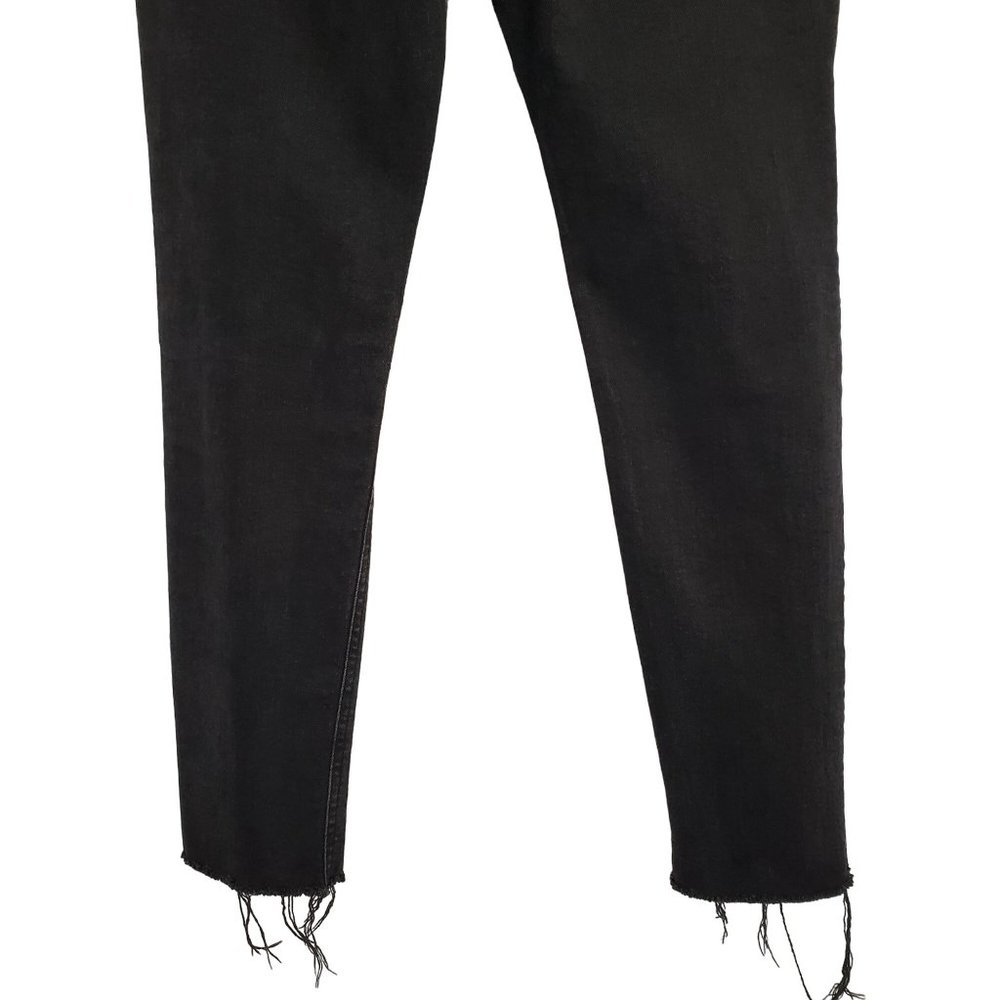 We the Free Size 31 Jeans Anthropologie Button Fly Stretch Skinny Distressed - Picture 7 of 11